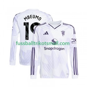 Fußballtrikots Manchester United Bryan Mbeumo 19 2025-2026 Langarm Auswärts-trikot kaufen